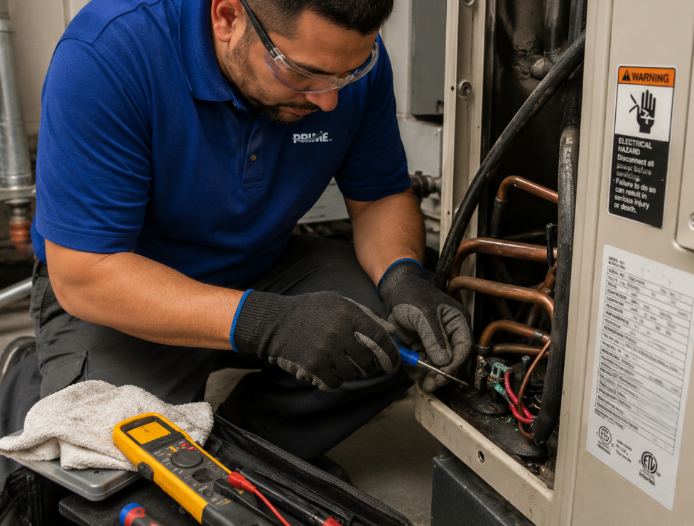 HVAC maintenance photo