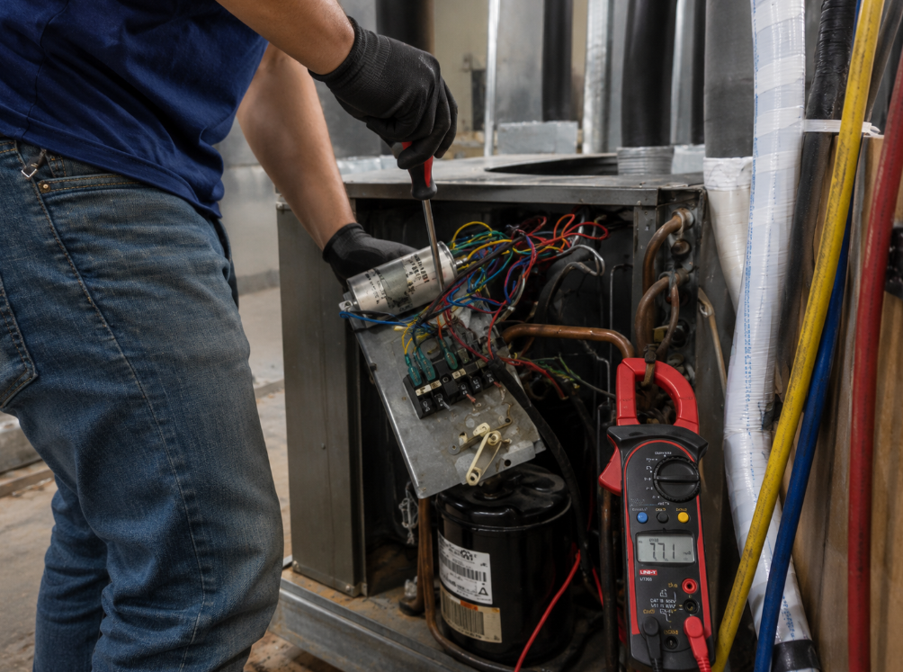 HVAC maintenance photo